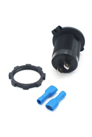 Resim Intercom IC266C Kulaksız Çakmak Tip Su Geçirmez Kapak 2xUsb 