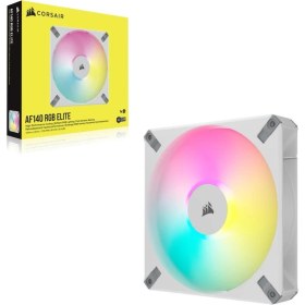 Resim Corsaır Icue AF140 Rgb Elıte 140MM Pwm Beyaz Kasa Fanı 