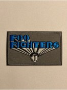 Resim StüdyoÜmitTişört Foo Fıghters Patch-peç,arma Ve Kot Yaması (7,5x4,5cm) 
