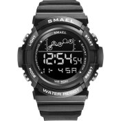 Resim Hanyang Siyah Spor Izle Erkekler Digitak Saat Smael Erkek Kol Saatleri LED Alarmlı Saatler Erkek Ordu Yeşil Bilezik 1426 Su Geçirmez Saatler Dijital (Yurt Dışından) 