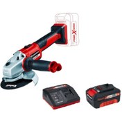 Resim Einhell AXXIO TE-AG 18/125 Li BL 4ah Akülü Avuç Taşlama Makinesi + Şarj Ünitesi 