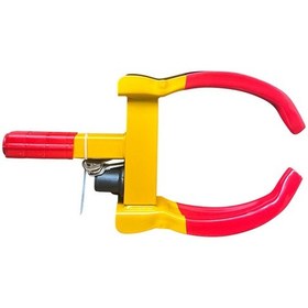 Resim Hilal Boynuz Mengene Kilitleme Araba Klips Lastik Araba Kilitleme Araba Hırsızlık Kilidi Kutulu Hilal Amazon Sıcak Satış-büyük Boynuz Kilidi 