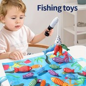 Resim Renkli Balık Yığma Eğitici Oyuncağı - Duyusal ve Motor Becerileri Geliştirir, Dayanıklı Polyester Kumaş Aktivite Oyuncak | Canlı Okyanus Tasarımı | Yıkanabilir Tekstil Oyuncak, Çocuklar için Ebeveyn-Çocuk Etkileşimli Sayı Yığma Oyunu 