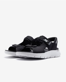 Resim Skechers Go Walk Flex Sandal - Easy Entry Erkek Siyah Sandalet 229210 Bkgy Siyah 