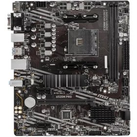 Resim A520M Pro Am4 Ddr4 4600(OC) VGA DVI HDMI M.2 Usb3.2 Matx Anakart 