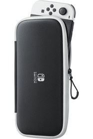 Resim Nintendo Switch Oled Çanta & Ekran Koruyucu Orijinal Lisanslı Carrying Case Screen Protector 