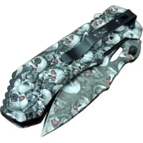 Resim Sepetopia Kamuflaj Çakı 22 cm Kamp / Outdoor Çakı 
