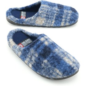 Resim Gezer Erkek Kışlık Rahat Taban Ev Bahçe Gondol Terlik 