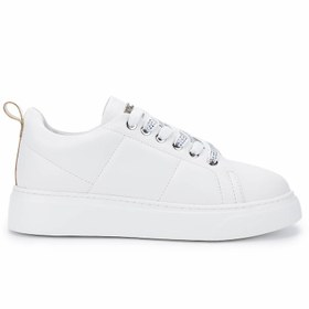 Resim Tamer Tanca Kadın Vegan Beyaz Sneakers & Spor Ayakkabı 1009 117 BN AYK Y25 BEYAZ CILT 