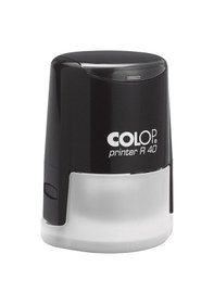 Resim Colop R40 Yuvarlak Siyah Kasa Kuru Keçe - 40 MM 