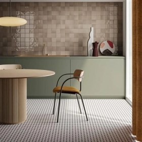 Resim Vitra 15X15 Retromix Fon Soğuk Mat Porselen Karo K94844800001VTE0 (1 M2 ) 