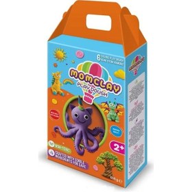 Resim Smarta Momclay 6 Renk Oyun Hamuru Seti Karışık 