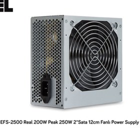Resim Genel Markalar EYFEL EFS-2500, 250W Peak, 12cm Fan, ATX, Power Supply (PSU) 