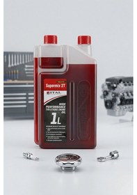 Resim İtal Supermix 2t Zamanlı Motor Yağı Ölçekli 1 Lt 