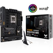 Resim ASUS TUF GAMING B650-PLUS WIFI DDR5 6400MHz+(OC) DP HDMI M.2 WİFİ ATX AM5 ASUS TUF GAMING B650-PLUS WIFI DDR5 6400MHz+(OC) DP HDMI M.2 WİFİ ATX AM5