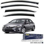 Resim Kromlu Cam Rüzgarlığı Honda Cıvıc 2007-2011 4lü-460892 
