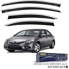 Resim Kromlu Cam Rüzgarlığı Honda Cıvıc 2007-2011 4lü-460892 