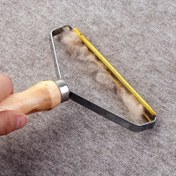 Resim Tüy ve Evcil Hayvan Kılı Temizleme Aracı - Halılar, Giysiler & Mobilyalar İçin Metal Bıçaklı Yeniden kullanılabilir Fırça Kolay temizlenebilir 