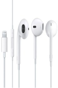 Resim CandyShine Apple Earpods Lightning Konnektörlü Kablolu Kulak Içi Kulaklık Orijinal Mikrofonlu Kulaklık 