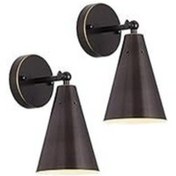 Resim Rsylight Metal Mafsallı Siyah Hareketli Rustik Duvar Aplik 