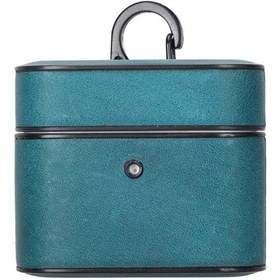 Resim Casquet Apple Uyumlu AirPods 3.Nesil Deri Kilif Aa32 Yesil 557084823 