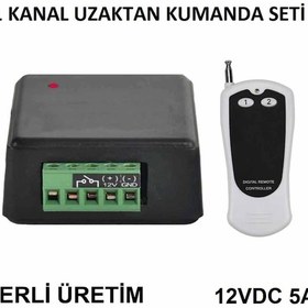 Resim 1 Kanal Uzaktan Kumanda Seti 220V 