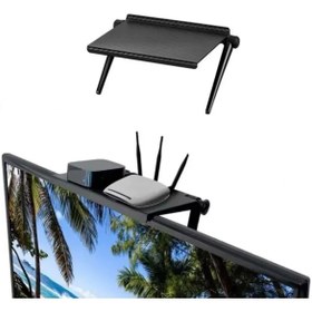 Resim Microcase LCD TV Monitör Ekran Üstü Raf Stand 26x11 cm - AL5285 