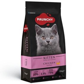 Resim Paunchy Kitten Tavuk Etli Yavru Kedi Maması 15 Kg 