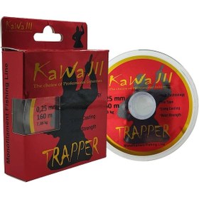 Resim Kawa Jıl Trapper 160m Şeffaf Monofilament Misina-8750 - 0.23 Mm 