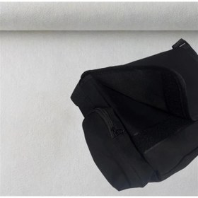 Resim Violon Halloween Bad Faces Baskılı Unisex Siyah Postacı Çantası 