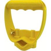 Resim Fochsia 1 Adet Sırt Koruyucu Ergonomik Bahçe Küreği Veya Tırmık Sapı Sarı Manuel El Aleti 