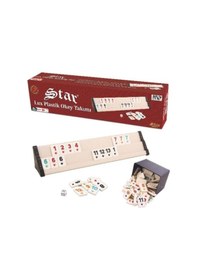 Resim Star Lüks Plastik Okey Takımı 1010518. 