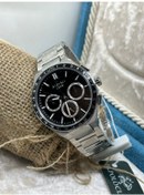 Resim Jg. Polo Club Erkek Kol Saati Fonksiyonel Çelik Kasa - Gümüş Renk Siyah Kadran Gümüş 