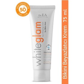 Resim Dr. EA White Glam Bikini Bölgesi Beyazlatıcı Krem 50 SPF 75 ML 