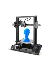 Resim Creality Ender 3 V2 3d Yazıcı 3 Boyutlu Model Plastik Baskı Ürün Kutu Prototip Gelişmiştirme Tmc2208 