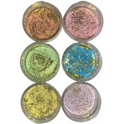 Resim Köpüklü Ve Simli 4 Lü Slime Ele Yapışmayan Slaym Pofuduk Slime 