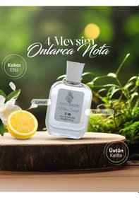 Resim Hediyelik Set Özel Erkek Edp Parfüm Ve Siyah Deri Kartlık - E-106 Amber 