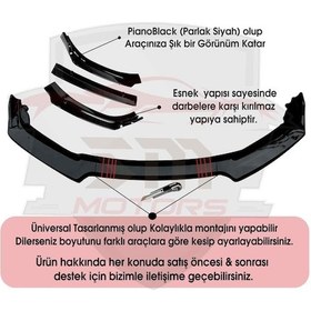 Resim Hyundai Accent Blue Ön Tampon Eki Bodykit Karlık Lip 