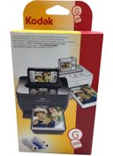 Resim Easyshare G600 Printer Dock Için 100'LÜK 10X15CM Fotoğraf Kağıdı ve Ribbonu 