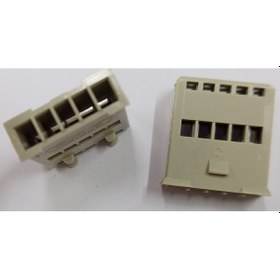 Resim Tmk1505 5 Pin 180c Konnektör 2,54 Mm 