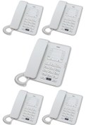 Resim Tm142 Beyaz Masaüstü Telefon 5'li Fırsat Paketi | Karel Karel