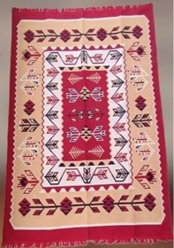 Resim Kilim Antik 140-215 Otantik Motifler Model Naturel Boya Çift Taraflı Kullanım El Yapımı 