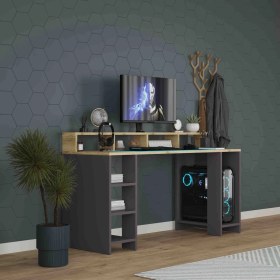 Resim Mufi Wood X-Rey Oyuncu Masası 