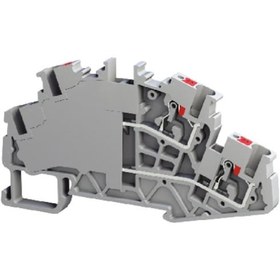 Resim Tbloc Pft 4 2p Gri Push-in Çok Katlı Klemens 4mm 