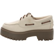 Resim Timberland B0A2GVFEX41-R Stone Street Boat Shoe Kadın Spor Ayakkabı Beyaz 