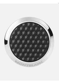 Resim Montblanc Meisterstück Siyah Kol Düğmesi 132976 Gri 