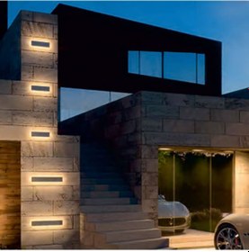 Resim Ip Duvar Apliği Dekortif Açık Dış Alan Mekan Lamba Aydınlatma Işık Su Geçirmez Bahçe Led Modern A-ıpd-5062 16w Beyaz 