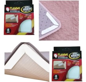 Resim LTG Nova Flamme Halı Kaydırmaz Pedler 8 Adet 