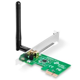 Resim TP-Link TL-WN781ND 150Mbps 2.4Ghz 2dBi Anten PCI-Express Kablosuz Ağ Kartı 