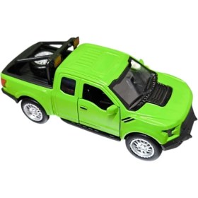 Resim Asya Oyuncak Çek Bırak Metal Araba Pilli FY6108-12D-YEŞIL 